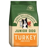 James Wellbeloved Junior Dry Dog Food (Turkey and Rice) big image