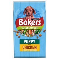 Bakers Superfoods Puppy Dry Dog Food (Chicken with Vegetables) 12.5kg big image