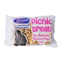 Johnson's Picnic Treats for Rabbits and Guinea Pigs 50g Bars big image