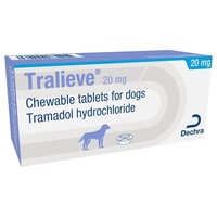 Tralieve 20mg Chewable Tablets for Dogs big image