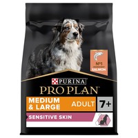 Purina Pro Plan Sensitive Skin Medium/Large 7+ Dog Food (Salmon) 14kg big image
