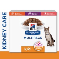 Hills Prescription Diet KD Pouches for Cats (Multipack) big image