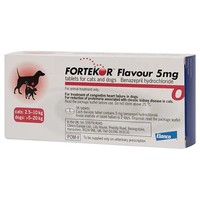 Fortekor 5mg Flavoured Tablets for Cats and Dogs big image