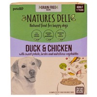 Natures Deli Grain Free Adult Wet Dog Food Trays (Duck & Chicken) big image