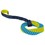 Coachi Play Tuggi Helix Dog Toy (Navy, Lime & Light Blue) thumbnail