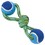 Buster Tuggaball Rope Toy with Double Tennis Balls thumbnail