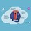 Coachi Play Chase & Treat Dog Toy (Navy, Lime & Coral) thumbnail
