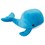 Ancol Made From Recycled Material Oshi the Whale Cuddler Dog Toy thumbnail