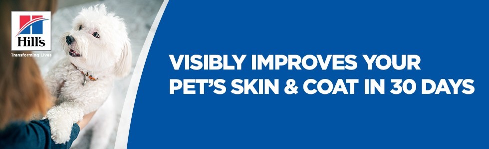 Hill's Prescription Diet ZD - Visibly improves your pet's skin & coat in 30 days