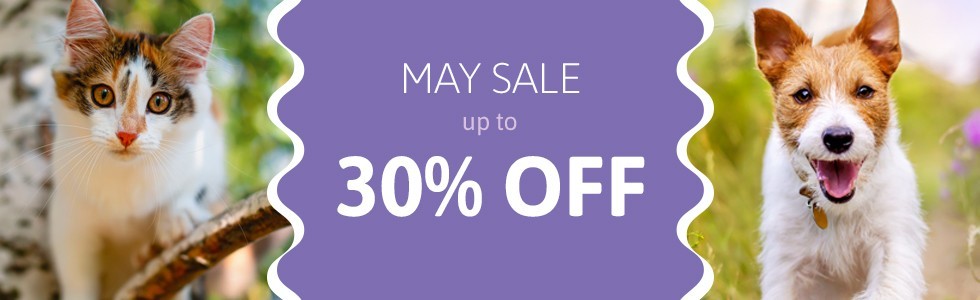 Save up to 30% in our May Sale